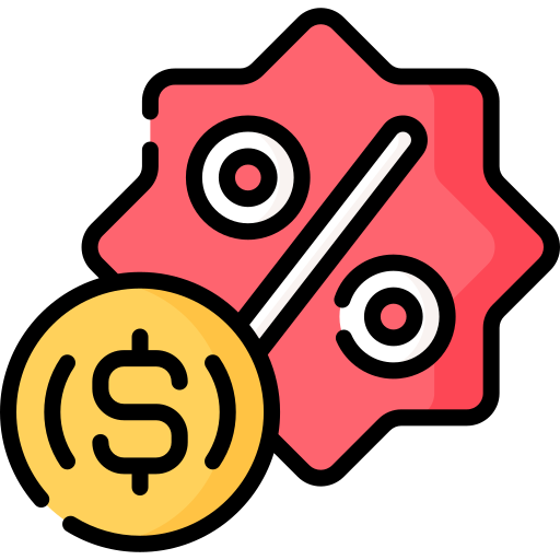 Dollar sign and discount tag showing lower prices at International Paramedic College compared to other colleges